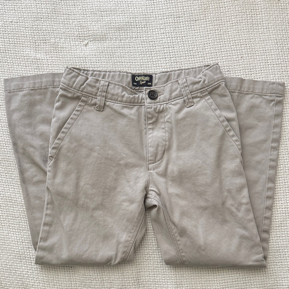 OshKosh B'gosh Boys' Light Tan Chino Pants